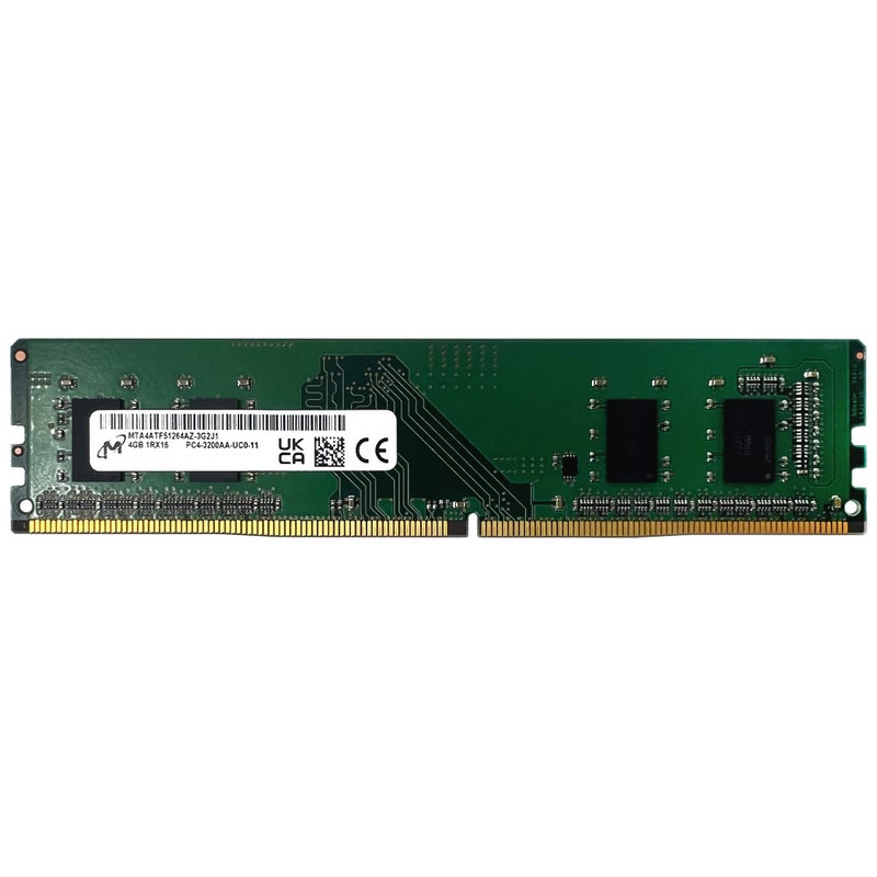 Micron MTA4ATF51264AZ-2G6E1 DDR4 4GB PC4-2666V UDIMM Memory - Image 1